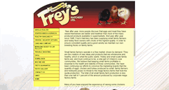 Desktop Screenshot of freyshatchery.com