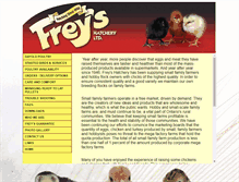 Tablet Screenshot of freyshatchery.com